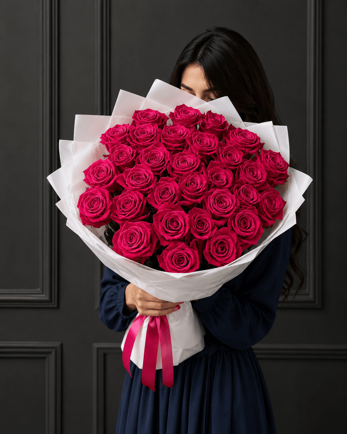 Букет Red Luxury из красных роз